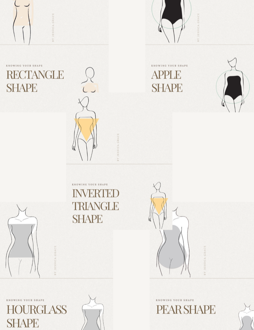 Don't Know Your Shape? Let Me Help You For Free - Price is for the actual guide which will be emailed over once body shape is determined